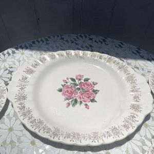 American Limoges China Bouquet 24 K Gold